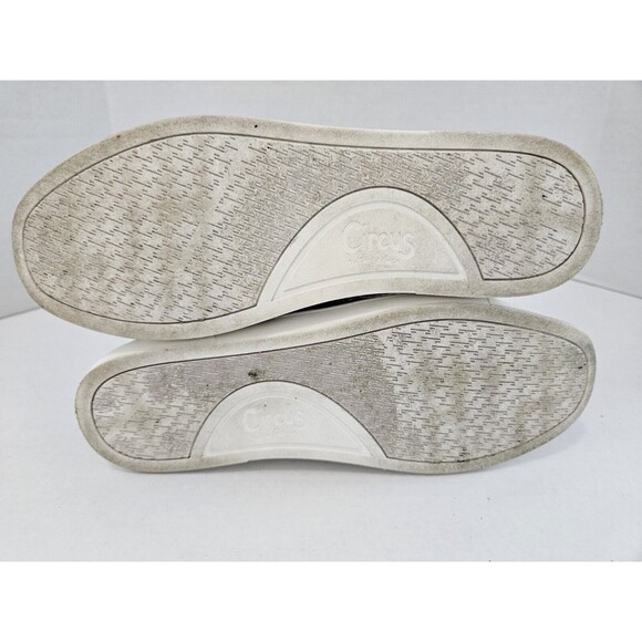 Circus By Sam Edelman Hightop Sneakers Silver Snake Print Size 8 - Picture 9 of 9